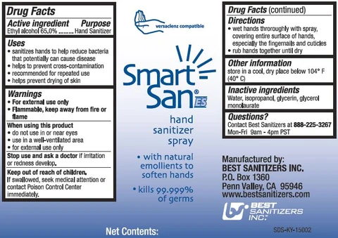 SMART SAN HAND SANITIZER 포장