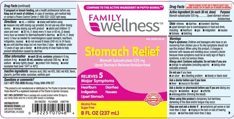 Stomach ReliefOriginal Strength packaging