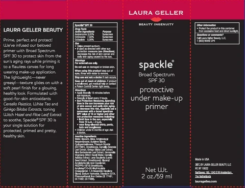 LAURA GELLER spackle Broad Spectrum SPF 30 protective under make-up primer packaging