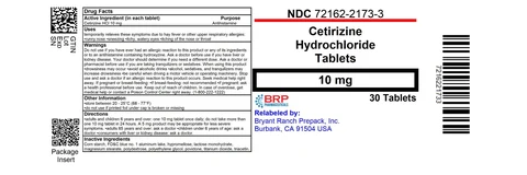 cetirizine hydrochloride packaging