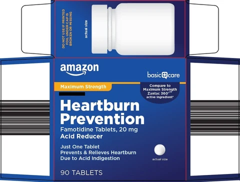 basic care heartburn prevention 포장