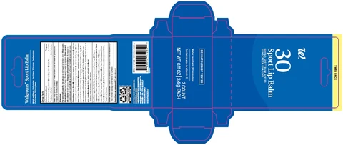 Walgreens Sport Lip Balm packaging