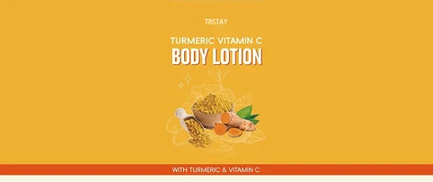 Trstay Turmeric Vitaminl C Body Cream 포장