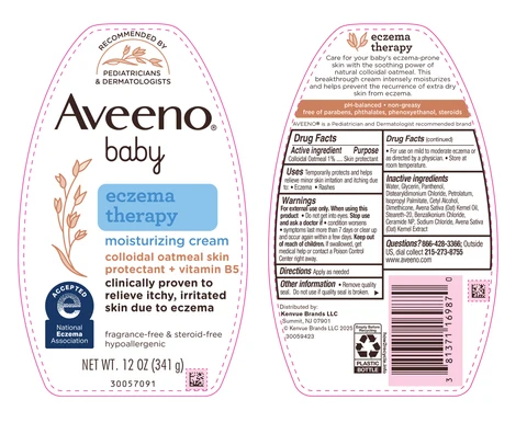 Aveeno Baby Eczema Therapy Moisturizing 포장