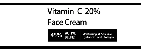Vitamin C Face Cream 포장