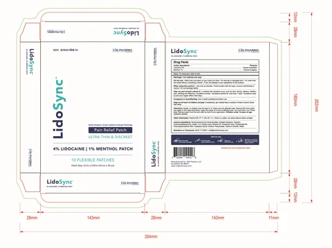 LIDOSYNC packaging