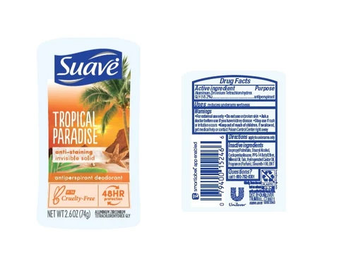 Suave packaging