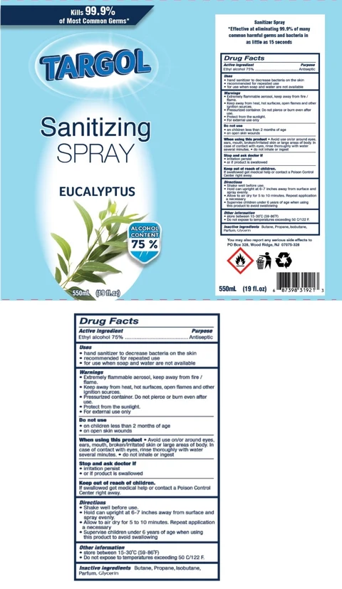 TARGOLSanitizing 포장