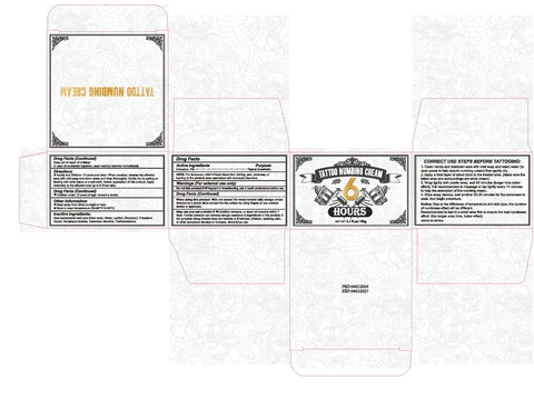 Tattoo Numbing Cream packaging