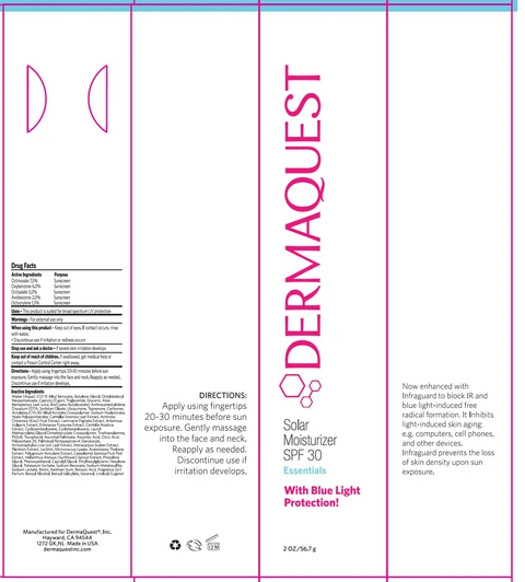 Solar Moisturizer SPF 30 포장