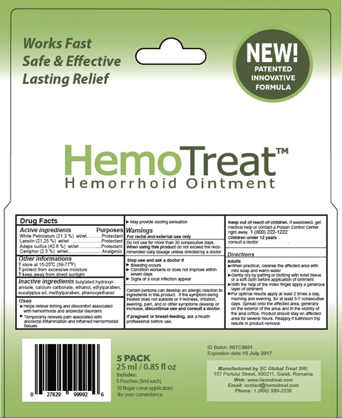 HemoTreat 포장