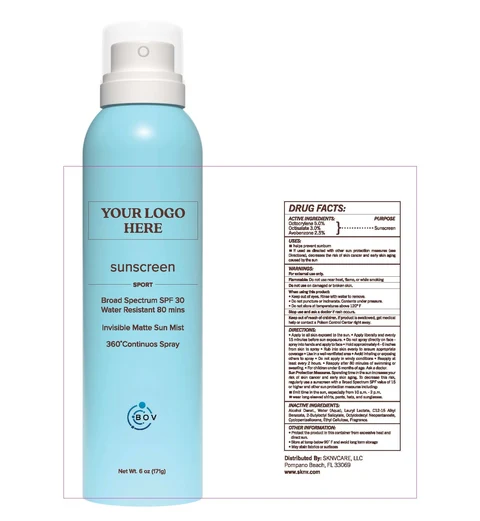 Sunscreen 포장