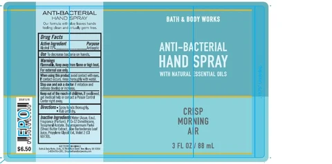 Anti-Bacterial HandCrsp Morning Air 포장