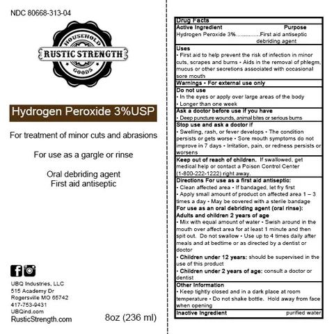 Hydrogen Peroxide 포장