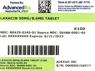 Laxacin packaging