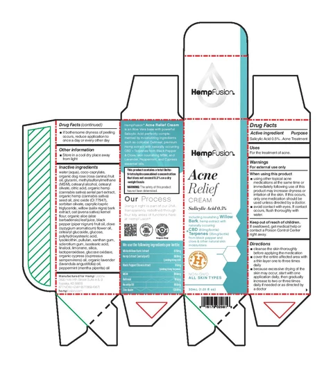 Acne Relief Cream packaging