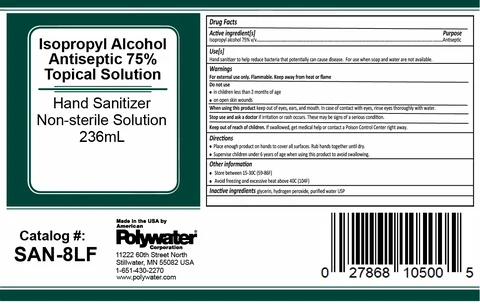 Hand Sanitizer packaging