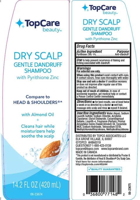 TopCare Dry Scalp Gentle Dandruff packaging