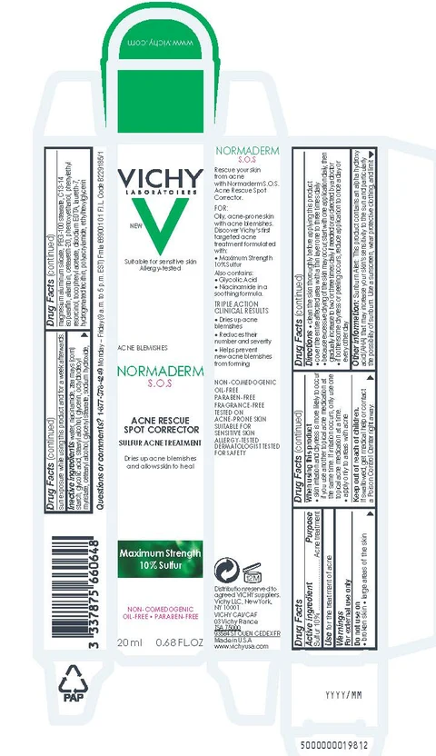 Vichy Laboratoires Normaderm SOS Acne Rescue Spot Corrector 포장
