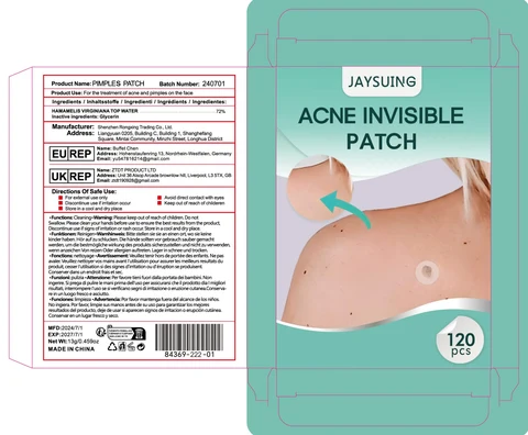 pimples patch 포장