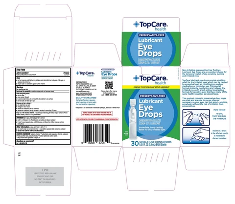 TopCare Health Lubricant Eye Drops packaging