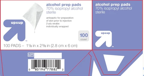 Up and Up alcohol 포장