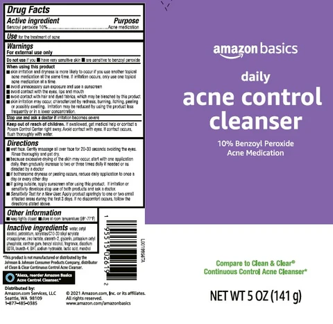Daily Acne Control Cleanser 포장