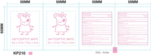 ANTISEPTIC WIPE 포장