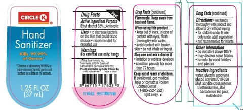 Hand Sanitizer packaging