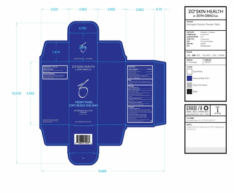 ZO Skin Health Astringent Solution 포장