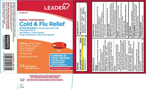 Cold and Flu ReliefDaytime 포장