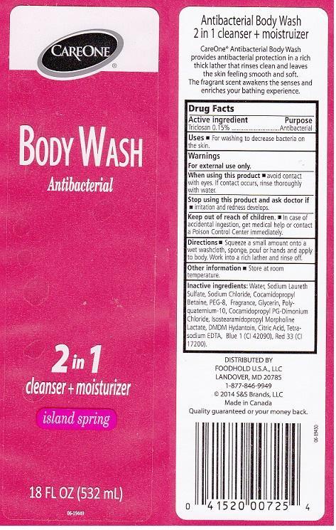 CAREONEANTIBACTERIAL packaging