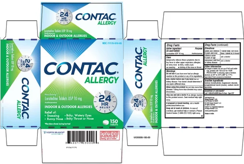 CONTAC Allergy packaging