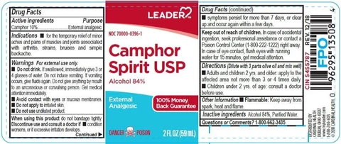 LEADER Camphor Spirit packaging