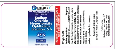 Sodium Chloride Hypertonicity Ophthalmic Solution, 5% 포장