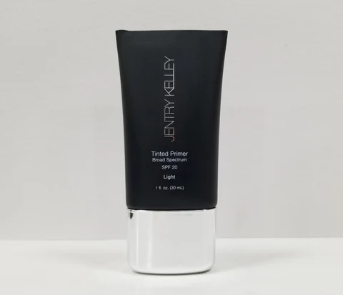 JENTRY KELLEY TINTED PRIMER BROAD SPECTRUM SPF 20- LIGHT 포장