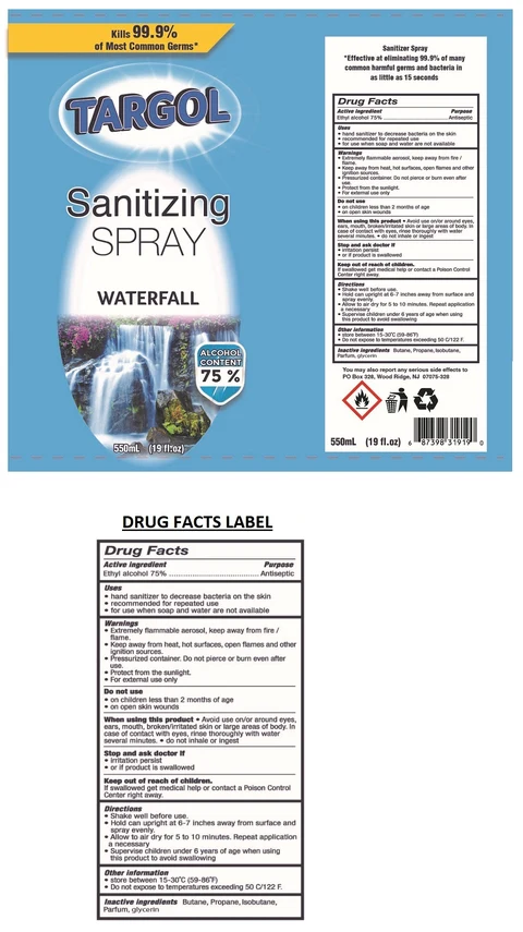 TargolSanitizing packaging