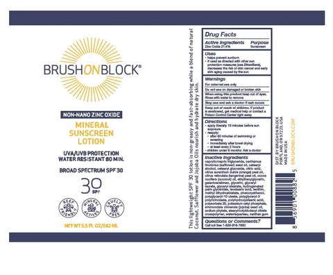 SPF Ventures Brush on Block 포장