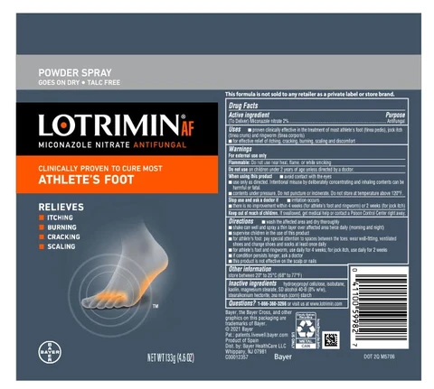 Lotrimin AF packaging