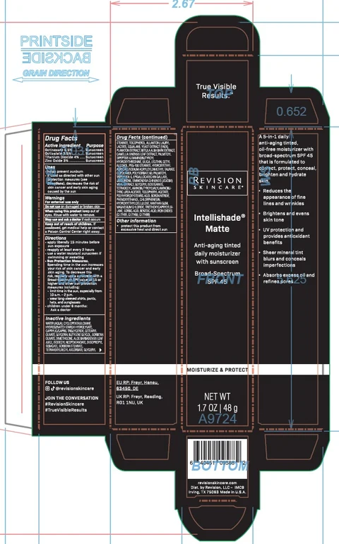Intellishade Matte SPF 45 포장