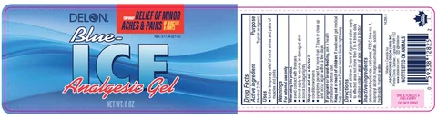 Blue Ice Analgesic 포장