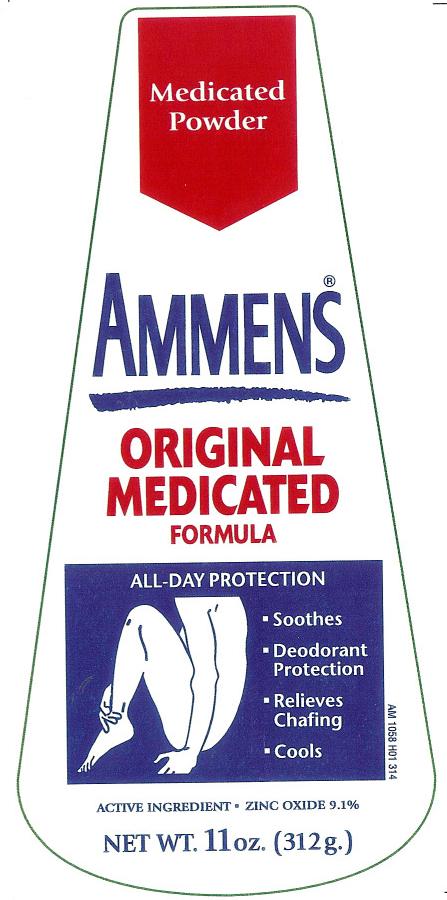 Ammens Medicated Powder Original 포장