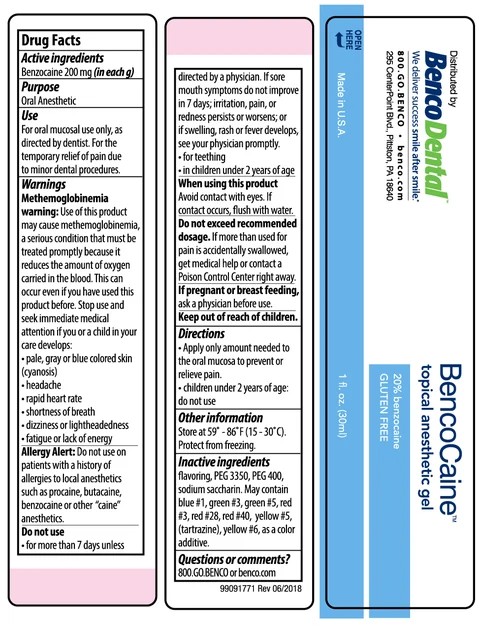 BencoCaine Topical Anesthetic 포장