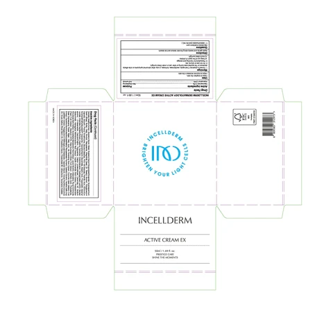 INCELLDERM ACTIVE CREAMEX 포장