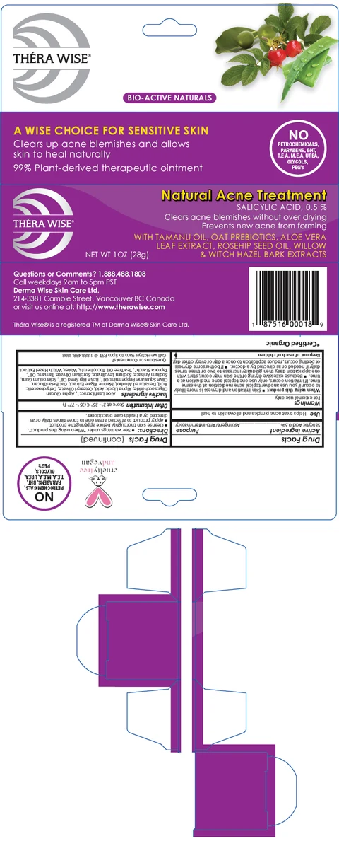Thera Wise Natural Acne packaging