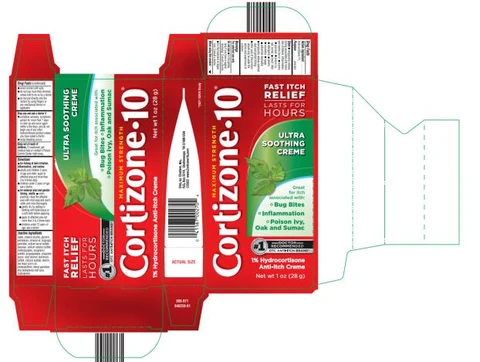 Cortizone 10 Ultra Soothing Creme 포장