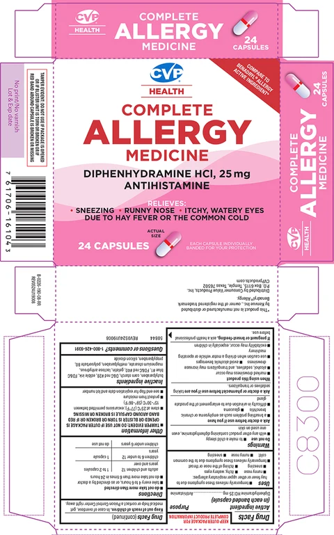 Complete Allergy Medicine 포장