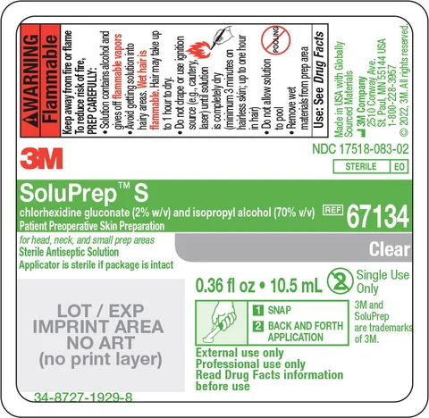 Principal Display Panel – 10.5 mL Clear Applicator Label