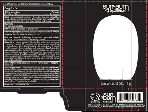 Sun Bum Signature High Performance Mineral Sunscreen Face Stick Tinted 50 포장