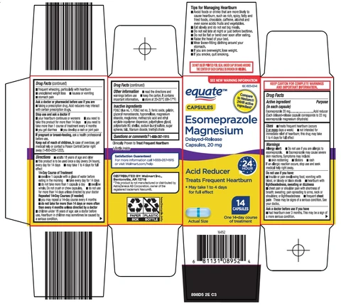 equate esomeprazole magnesium packaging
